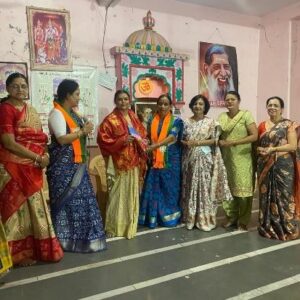 Inauguration of Ram Lalla by various women’s organizations in Solapur